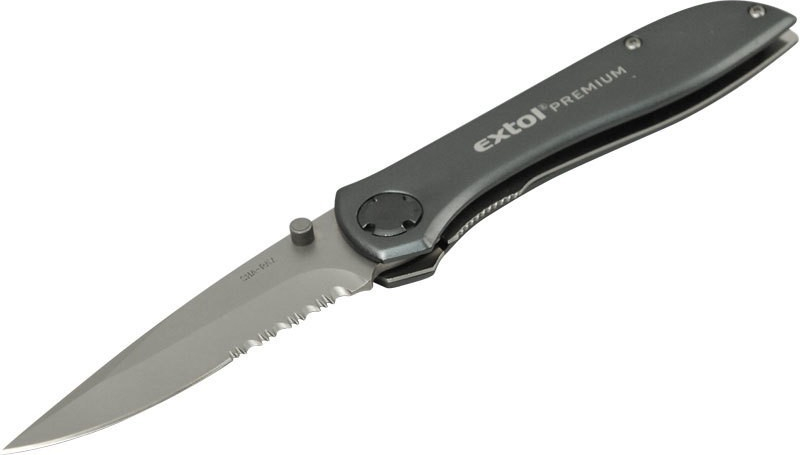 EXTOL PREMIUM zavírací nerez 205/115mm délka otevřeného nože 205mm