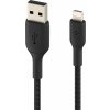 BELKIN kabel oplétaný USB-A - Lightning 15cm