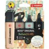 Zvýrazňovač BOSS Original, Nature Colors, 3+1 ks, STABILO