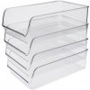 Silvercrest® Kuchynský organizér, 4 kusy (bez priehradiek) (100397606)
