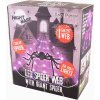 FUNNYFASHION Halloween obrí pavúk s LED pavučinou, 500 cm 8712364944693