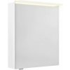 Sapho LINEX galérka s LED osvetlením, 60x70x15cm, ľavá/pravá. biela LX060-0030