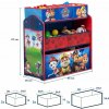Organizér na hračky Paw Patrol Skye
