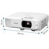 Epson EH-TW840 4000 ANSI lumen 3LCD 1080p (1920x1080) Bílá