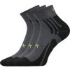 Voxx Abra Pánske extra priedušné ponožky - 3 páry BM000000547900100131 tmavo šedá 35-38 (23-25)
