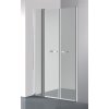 ARTTEC Dvojkrídlové sprchové dvere do výklenku COMFORT C 13 číre sklo 122 - 127 x 195 cm XCOM0152