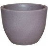 Geli Kvetináč Rimini, ø 45 cm, 34,5 cm, plast, taupe, 14304540
