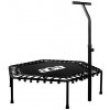 Aga FITNESS Trampolína 130 cm Čierna + madlo