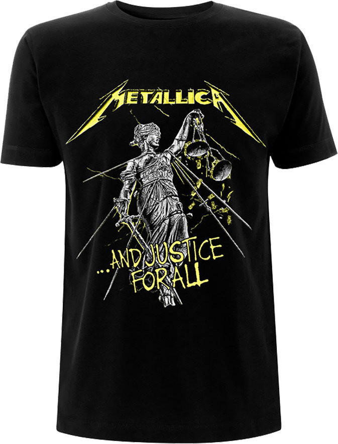 Metallica tričko And Justice For All Tracks čierne