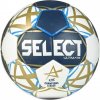 Hádzanárska lopta Select HB ULTIMATE EHF CHAMPIONS LEAGUE 2025/26 biela,tmavo modrá,zlatá