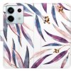 Flipové puzdro iSaprio - Ornamental Leaves - Xiaomi Redmi Note 13 Pro 5G / Poco X6 5G