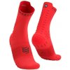 Compressport ponožky Pro Racing Trail - neonově červená Velikost: L