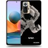 Picasee silikónový čierny obal pre Xiaomi Redmi Note 10 Pro - Astronaut Big