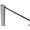 CERANO - Profil pre sprchové zásteny Walk-in Onyx - 10 mm - chróm - 30 mm