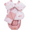 DETSKÁ SADA 5v1 OBOJSTRANNÁ KOKON COMFORT BAVLNA SOFT VELVET JUKKI