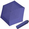 Doppler Fiber Havanna Denver Blue - dámsky skladací dáždnik