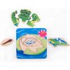 Bigjigs Toys Vkladacie puzzle životné cykly žaby