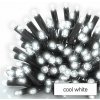 EMOS SK s.r.o. Lighting Profi LED spojovacia reťaz čierna – cencúle, 3 m, vonkajšia, studená biela - D2CC01
