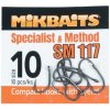 Mikbaits Specialits & Method SM 117 Hook veľ.12 10 ks