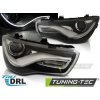 Tuning-tec SVETLOMETY TRUE DRL BLACK pasujú na AUDI A1 04.10-12.14