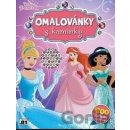 Omalovánky s kamínky Disney Princezny