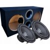 Ground Zero GZIW 300-2BR basová skrinka 2x30 cm, 700W RMS, 2 Ohmy