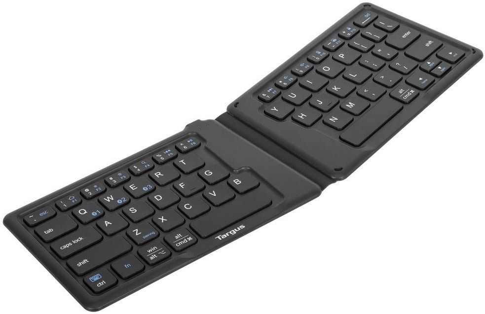 Targus Anti Microbial Folding Ergonomic Tablet Keyboard AKF003UK