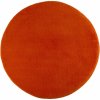 ROUTNER UNI COLOR Oranžová Kruh průměr 90 cm 10108