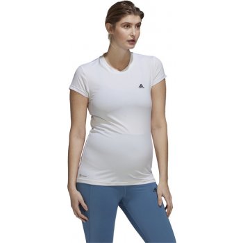 adidas dámske tričko Performance Maternity T Biela Čierna