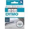 páska DYMO 40910 D1 Black On Transparent Tape (9mm) (S0720670)