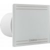 Sapho Sapho, GLASS kúpeľňový ventilátor axiálny, 8W, potrubie 100mm, časovač, biela, GS102
