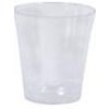 NONAME Poháre plastové kryštál 40 ml priehľadné (50 ks)