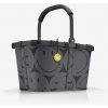 Nákupný košík Reisenthel Carrybag Smiley - 22L - sivý