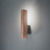 TK Lighting LED nástenné svietidlo Teo, orech, 31 cm, 3000 K - 6613