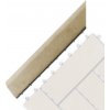 Prechodová lišta G21 Cumaru pro WPC dlaždice, 38,5 x 7,5 cm rohová (levá)