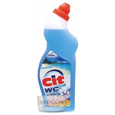 Dochema WC čistič aktívny gél Modrý oceán 750 ml