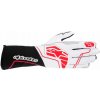 Rukavice Alpinestars TECH-1 KX v4 FIA 8877-2022 bielo-červené L