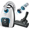 Bosch BGL8SIL6 Series 8, vysávač s vreckom, 5l, ProSilence, vrátane extra dlhej trysky na spoje, pevná textilná hadica, 66dB, biela