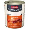 Animonda pes GRANCARNO konz. JUNIOR kura/hovädzie 800g