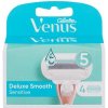 Gillette Venus Deluxe Smooth Sensitive holicí hlavice pro citlivou pokožku 4 ks pro ženy