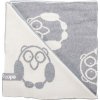 Zopa Detská deka Little Owl 100 x 80 cm Grey