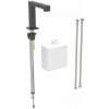 Geberit Brenta Elektronický umývadlový ventil, batériové napájanie, easy to clean, matná čierna 116.174.14.1