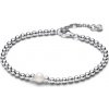 Pandora Strieborný korálkový náramok Perla Timeless 593173C01 18 cm