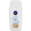 Nivea Sun Derma Skin Clear OF 50+ Ľahký opaľovací krém 40 ml