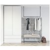 PVC obklad Ceramics Moroccan Tiles sivý, biely 67,5 x 400 cm