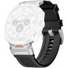 Techsuit Watchband (W068) remienok pre Samsung Galaxy Watch Ultra 47mm – čierny / strieborný