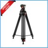 K&F Concept K&F VA3+BV10 Aluminum Alloy Professional Fluid Head Video Tripod – Black
