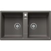 Blanco Zia 9 Granitový drez - Sivá vulkán