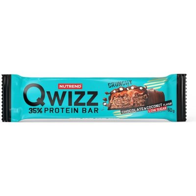 NUTREND Qwizz protein bar 60 g čokoláda kokos