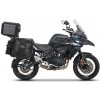 Kompletná sada sedlových tašiek SHAD TERRA TR40 a hliníkového 55L vrchného kufra, vrátane montážnej sady SHAD QJMOTOR SRT550